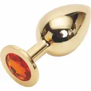 Анальные пробки золотистый