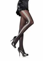 Чулки, колготки белые