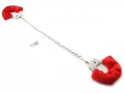 Наручники, бондаж красный