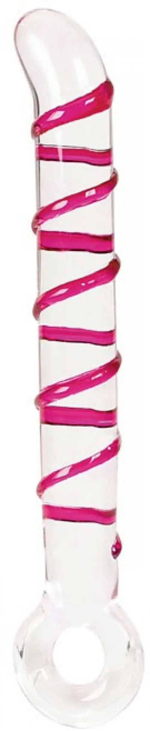 Стимулятор стеклянный GLASS WORXX CRYSTAL PACIFIER PINK photo 1