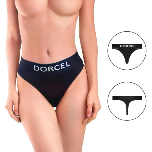 Трусики с карманом для вибратора Dorcel PANTY LOVER L photo 1