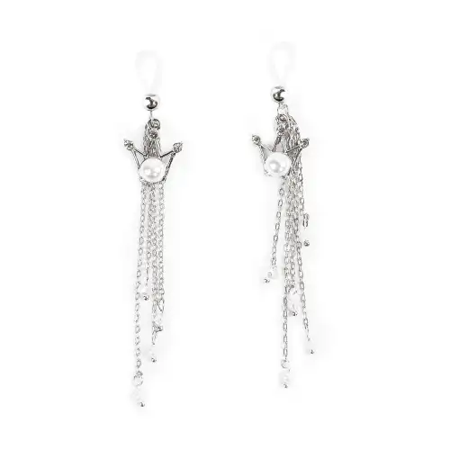 Украшения на соски Art of Sex - Crown, Серебро photo 1