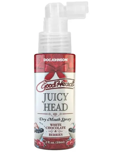 Увлажняющий оральный спрей Doc Johnson GoodHead - Juicy Head - White Chocolate and Berries 59мл photo 1