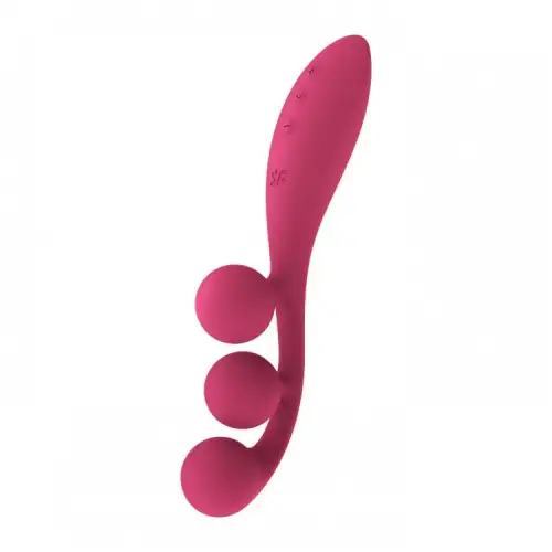 Универсальный вибратор Satisfyer Tri Ball 1, 3 мотора, гнется photo 1