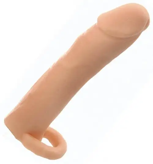 Насадка на член из киберкожи CYBERSKIN COCK BOOSTER  photo 1