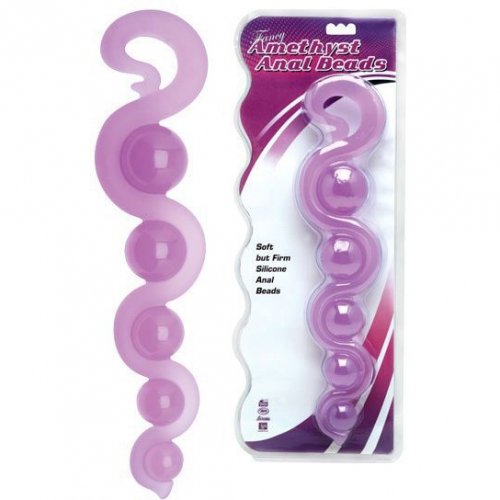 Анальная цепочка Amethyst Anal Beads photo 1