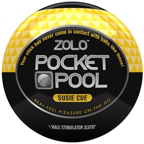 Мастурбатор ZOLO POCKET POOL SUSIE CUE  photo 1
