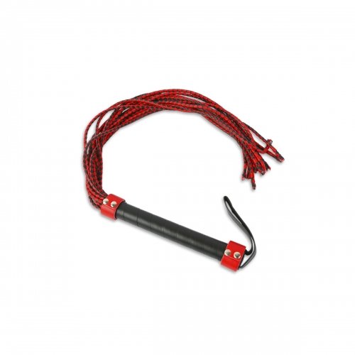 Плеть с множеством хвостов, красно-черная photo 1