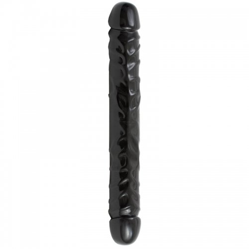 Двойной фаллоимитатор Double Header 12 Inch Bender, черный photo 1