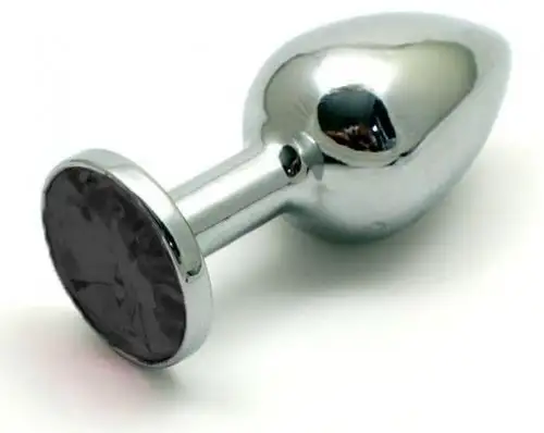 Анальная пробка SWAROVSKI BLACK S photo 1