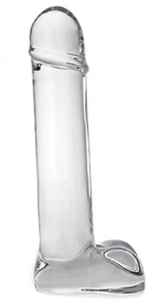 Фаллоимитатор стекло STRAIGHT SHOOTER GLASS DILDO photo 1