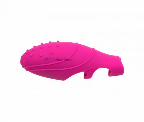 Водонепроницаемый мини вибратор на палец photo 1