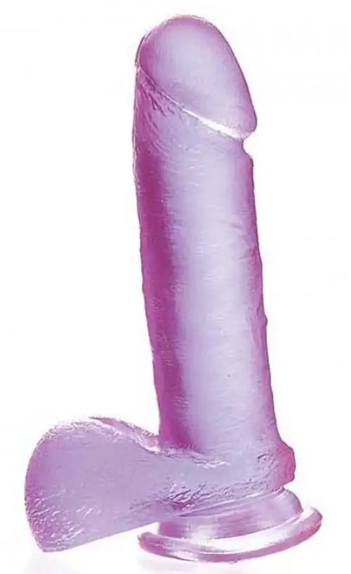 Фаллоимитатор CRYSTALL JELLIE BALLSY COCK 6 photo 1