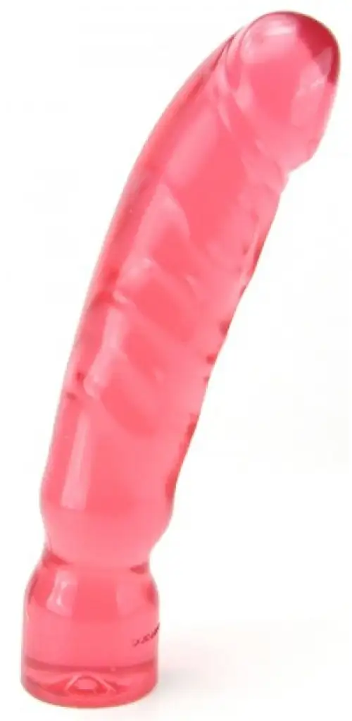 Фаллоимитатор BIG BOY DONG 12 CRYSTAL JELLIES PINK photo 1