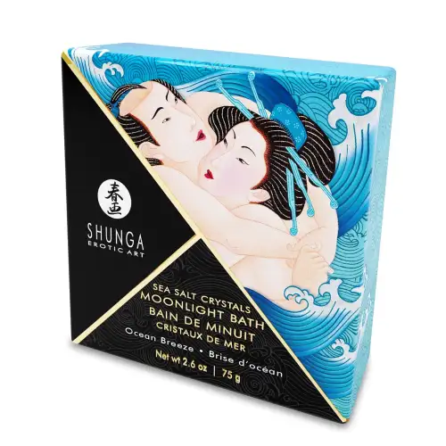 Соль для ванны Shunga Moonlight Bath – Ocean Breeze (75 гр), соль Мертвого моря, аромамасла photo 1