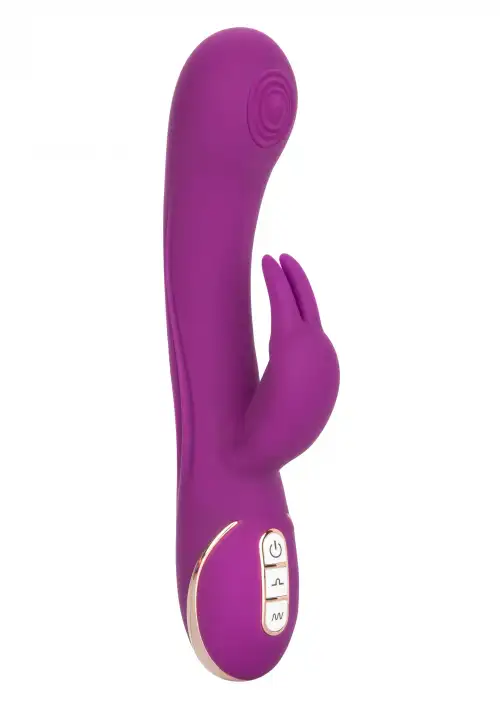 CalExotic Jack Rabbit Signature Silicone Thumping Rabbit -вибратор кролик, 10,25х3,25 см photo 1