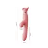 Вибратор с подогревом и вакуумной стимуляцией клитора Zalo - ROSE Vibrator Strawberry Pink photo 2