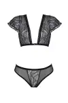 Комплект Passion LEAFA BIKINI black XXL/XXXL - ECO Passion photo 3