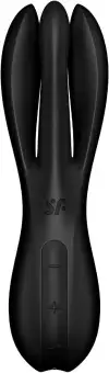 Клиторальный вибратор Satisfyer Threesome 2 Black, 3 гибких пальчика, 3 мотора photo 5