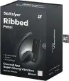 Смарт-виброяйцо Satisfyer Ribbed Petal Connect App Black, управление со смартфона, пульт ДУ photo 7