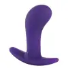 Анальная пробка Fun Factory BOOTIE, S, фиолетовая, диаметр 2,8 см, тонкий ограничитель photo 2