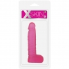 Фаллоимитатор XSkin 8 PVC Transparent, розовый photo 2
