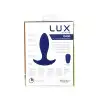 Анальная пробка с пульсацией Lux Active – Throb – 4.5" Anal Pulsating Massager, пульт ДУ photo 9