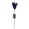 Щекоталка синяя Art of Sex - Feather Paddle, перо молодого петуха photo 3