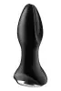 Анальная смарт вибропробка с жемчужным массажем Satisfyer Rotator Plug 2+ Black photo 5