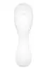 Вакуумный смарт-стимулятор с вибрацией Satisfyer Curvy Trinity 5 (White), управление со смартфона photo 5