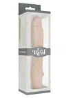 Вибромассажер CLASSIC LARGE VIBRATOR NUDE, 19х4.5 см photo 2