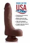 7 Inch Ultra Real Dual Layer Suction Cup Dildo - Medium Skin Tone фаллоимитатор 15х4.5 см. photo 5