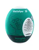 Самосмазывающийся мастурбатор-яйцо Satisfyer Egg Naughty, одноразовый, не требует смазки photo 1