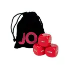 Набор для двоих «Клубника в шоколаде»: 3 вкусовые смазки System JO, яйцо-мастурбатор, кубик с позами photo 4