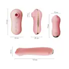 Набор 3в1 Zalo — UNICORN Set Pink, виброяйцо, пульсатор, вакуумный стимулятор photo 2