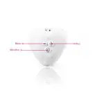 Вибратор для клитора Mystim Heart´s Desire White, 8 режимов, очень мощный photo 7