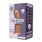 Фаллоимитатор с вибрацией SilexD Henry Vibro Flesh (MODEL 2 size 7in), двухслойный, диаметр 4,4 см photo 2