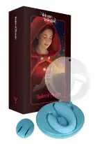 Вибратор для пар FairyGasm PleasureBerry blue, зарядный кейс, пульт ДУ photo 4