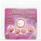 Анальная цепочка Good Vibes Anal Beads Medium, розовая photo 2