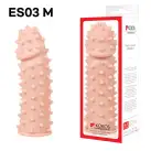 Насадка на член Kokos Extreme Sleeve ES.03 размер M, утолщающая, стимулирующий рельеф photo 4