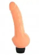 Вибратор VINYL P-SHAPE VIBRATOR FLESH photo 1