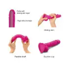 Реалистичный фаллоимитатор Strap-On-Me Sliding Skin Realistic Dildo Fuchsia - S, эффект подвижной  photo 2