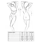 Корсет с пажами MELANIA CORSET black XXL/XXXL - Passion, трусики, полупрозрачный photo 5