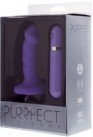 Вибромассажер PURRFECT SILICONE 10FUNCTION PLUG, фиолетовый photo 2