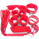 Набор для БДСМ кожаный 7 ШТ., 4 цвета photo 3