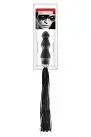 Флоггер с ручкой - анальным плагом Fetish Tentation Whip with Plug Handle photo 2