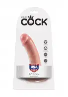 Фаллоимитатор на присоске King Cock 6, 14х4,1 см photo 5