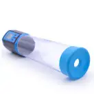 Автоматическая вакуумная помпа Men Powerup Passion Pump Blue, LED-табло, перезаряжаемая, 8 режимов photo 3
