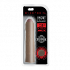 Насадка для увеличения члена CyberSkin 3 Xtra Thick Uncut Penis Extension, + 7,5 см photo 4