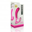 Вибромассажер Climax Elite, Ariel Rechargeable 6x Silicone Vibe, Pink 15,2х3,3 см. photo 3